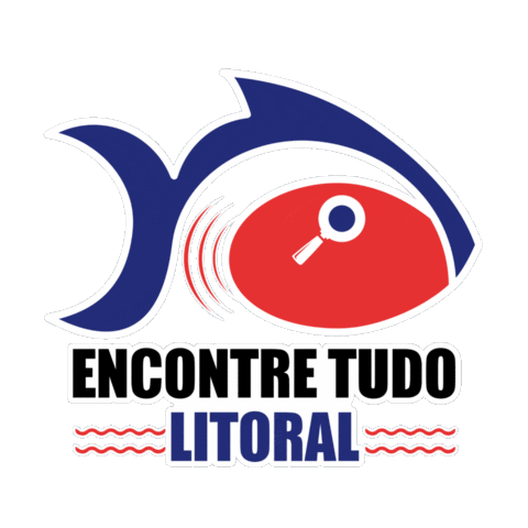 Encontre Tudo Litoral Sticker