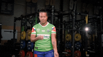 Rugby League Green Machine GIF by Canberra Raiders