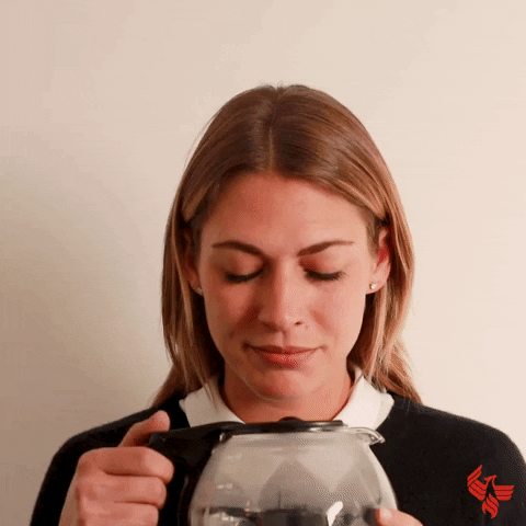 Giphy - Good Morning Drinking GIF by University of Phoenix