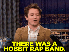 Lord Of The Rings Rap GIF by Team Coco