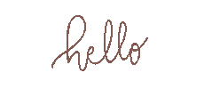 Hello Sticker