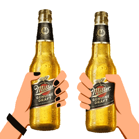 Dance Beer Sticker by Miller Genuine Draft