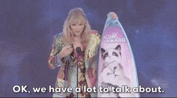 Taylor Swift Ok We Have A Lot To Talk About GIF by FOX Teen Choice