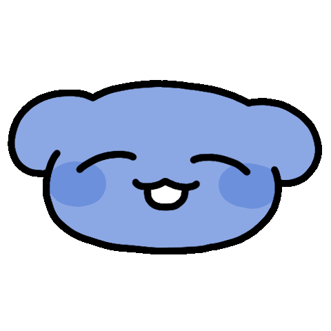 Blue Sticker