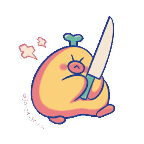 Angry Chicken Sticker