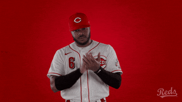 Phillip Ervin Baseball GIF by Cincinnati Reds
