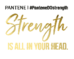 Pantenedostrength Sticker by panteneanz