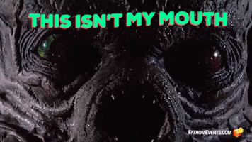 Shut Your Mouth GIF by RiffTrax