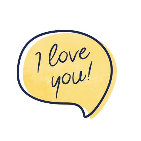 I Love You Rana Valentine Sticker by Giovanni Rana