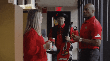 Greeting University Of Louisville GIF by Louisville Cardinals