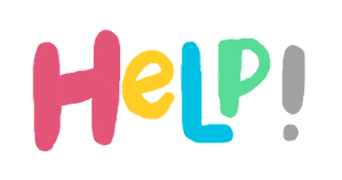Lettering Help Sticker