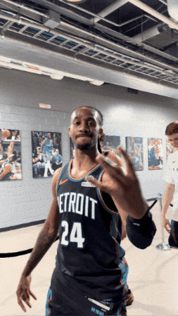 Nba Dj GIF by Detroit Pistons