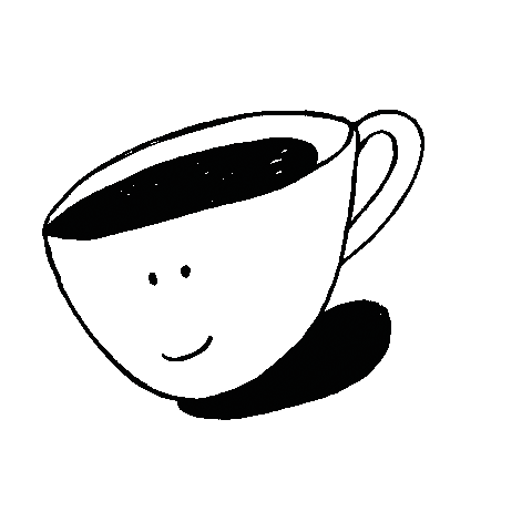 Coffee Morning Sticker by Zwergpinguin