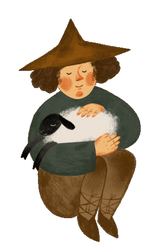 Pray Eastern Orthodox Sticker by Ancient Faith Kids