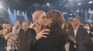 Keith Urban Kiss GIF by Academy of Country Music Awards