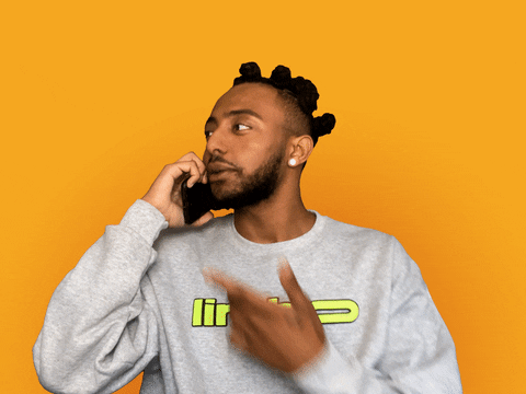 Phone Call GIF by Aminé