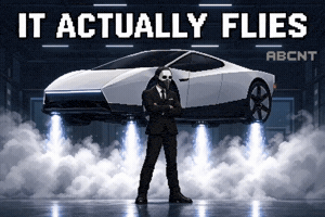 Hovering Elon Musk GIF by ABCNT