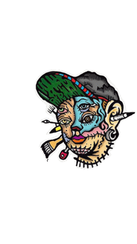 Art Illustration Sticker