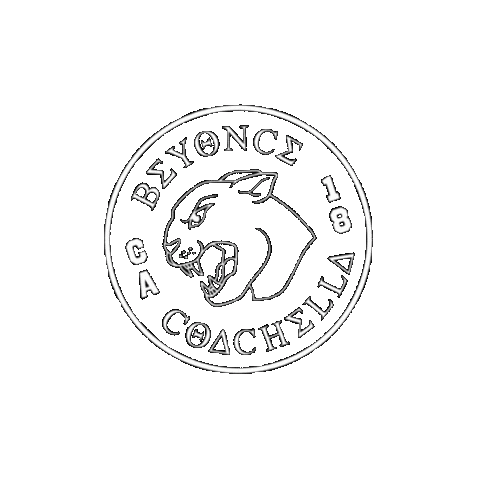 Beyonce Coachella Sticker by Tyler Simien Photo + Design