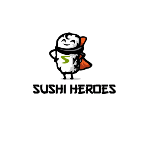 London Food Sticker by Sushi Heroes