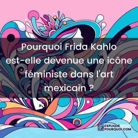 Frida Kahlo GIF by ExpliquePourquoi.com