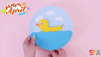 Duck Just Keep Swimming GIF by Super Simple