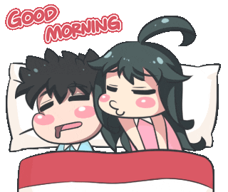 Good Morning Kiss Animated ただの悪魔の画像