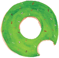 Donut Sticker