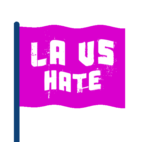 Speak Up Los Angeles Sticker by LA vs. Hate