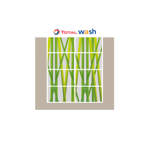 Car Wash Sticker by Total Dominicana