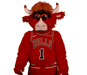 Benny The Bull Pose Sticker - Benny The Bull Pose Serious