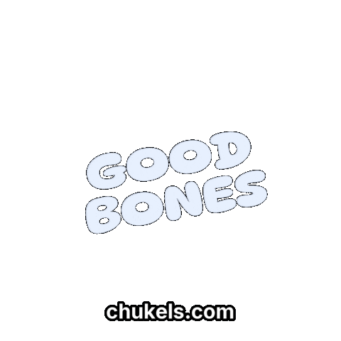 Good Bones Sticker by chukels