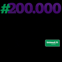 200000 GIF by Unimed Londrina
