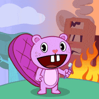 Happy Tree Friends GIF by The Crackpet Show: Happy Tree Friends Edition