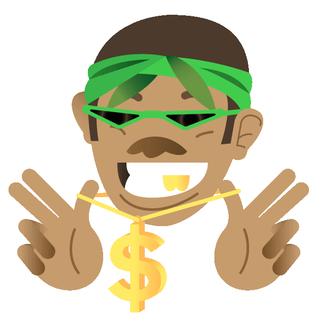 Happy Sticker