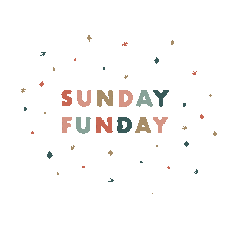 Sunday Morning Day Sticker