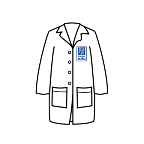 Roupa Branca Sticker