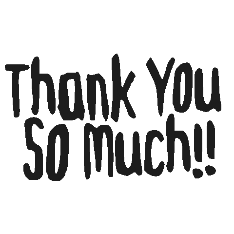 Thank You Sticker