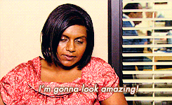 look amazing the office GIF
