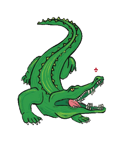 New Orleans Roll Sticker by @cajun_steamer