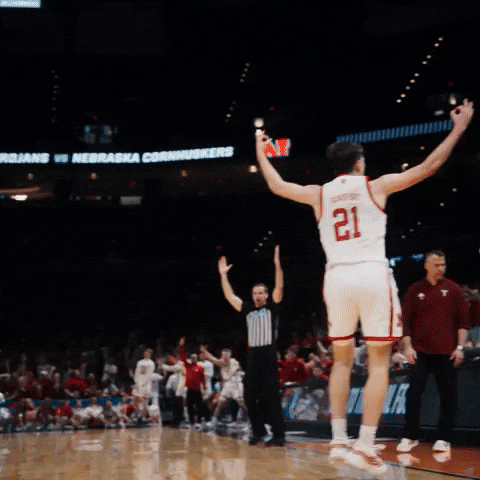 March Madness Basketball GIF by Huskers