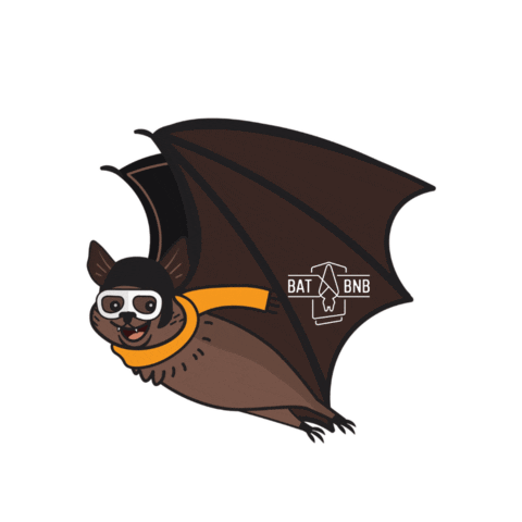 Bat Sticker by BatBnB
