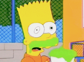 The Simpsons Slushie GIF