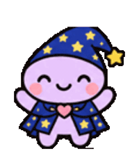 Wizard Sticker by Psyfy