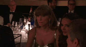 Taylor Swift Champagne GIF by Golden Globes