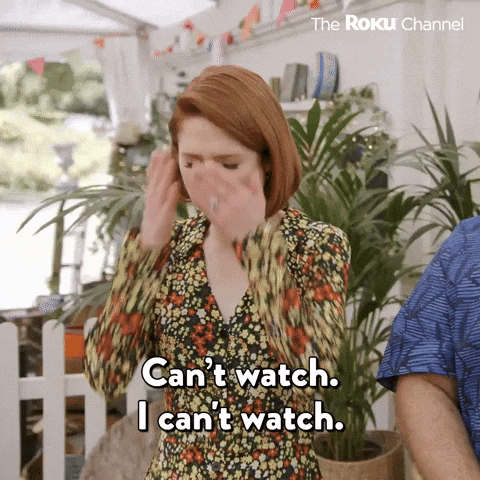 Giphy - Ellie Kemper Omg GIF by The Roku Channel