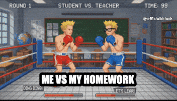 School Study GIF