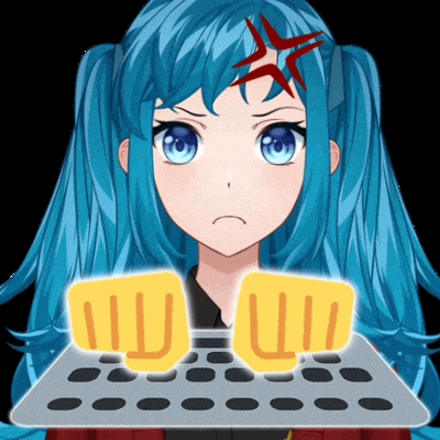 Angry Vtuber GIF