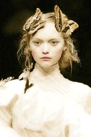 alexander mcqueen butterfly GIF by fashgif