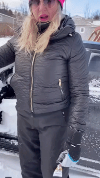 Newfoundland Woman Really Regrets Leaving Car Window Open During Blizzard